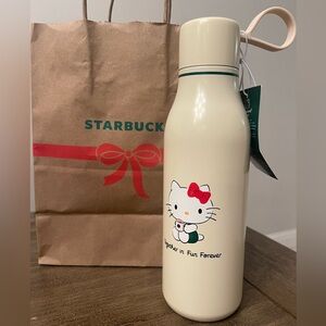 Hello Kitty x Starbucks Water Bottle Limited Edition Viral Sanrio
Collaboration